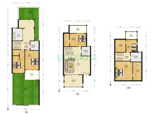 运盛美之国6组团 6室1厅3卫 205平方