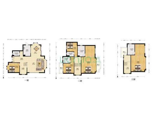 碧桂园假日半岛(水云天) 5室2厅5卫 290平方