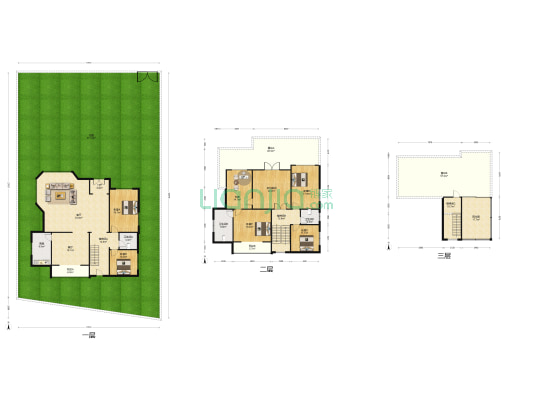 桃花源别墅 7室2厅3卫 305平方