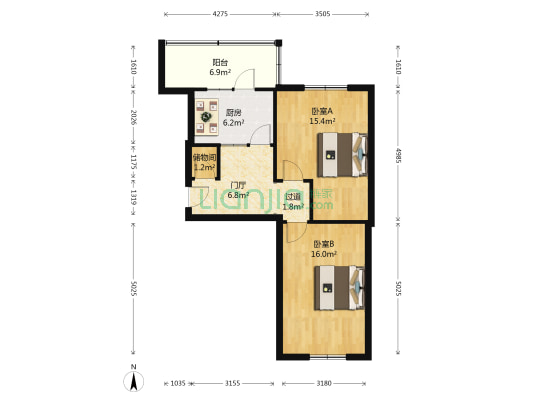 平治街 2室0厅0卫 60平方