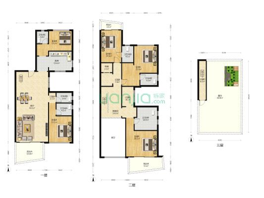 珠江颐德公馆 5室1厅6卫 292平方