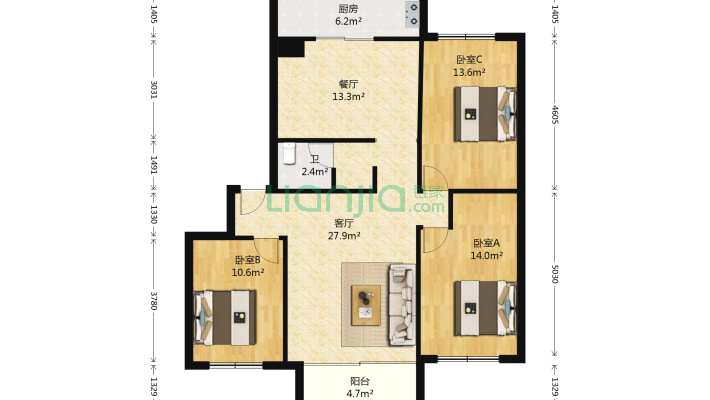 虹桥北二手房实景图