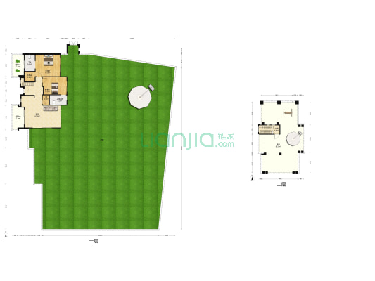 观澜湖·观墅 2室1厅2卫 113平方
