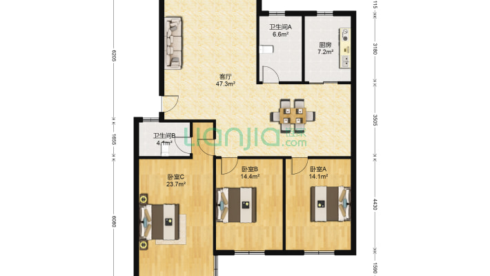 耀江苑二手房实景图
