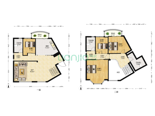 世纪生活浅水湾 4室1厅3卫 189平方