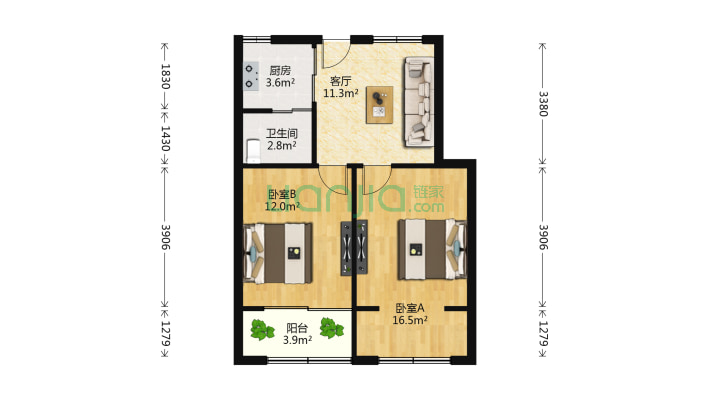豫章后街二手房实景图