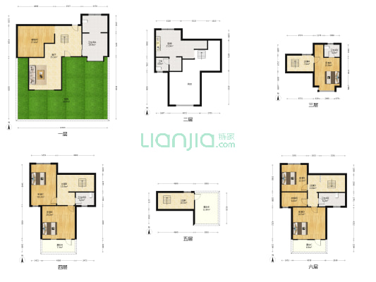 泾苑别墅 5室1厅5卫 288平方
