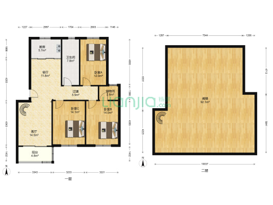龙海新加坡花园城北区 3室2厅1卫 113平方