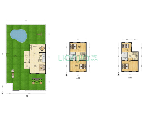绿地海域香颂 4室2厅4卫 150平方