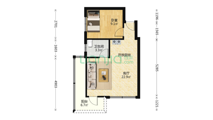 华山路732号二手房实景图
