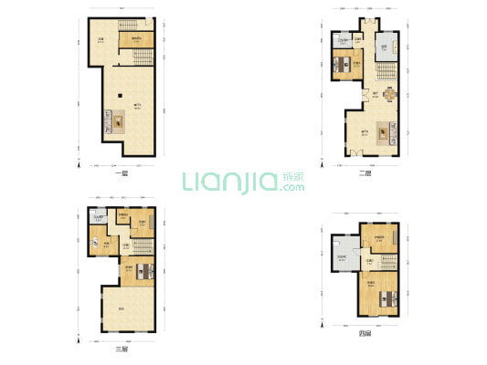 远洋鸿郡 5室3厅3卫 364平方