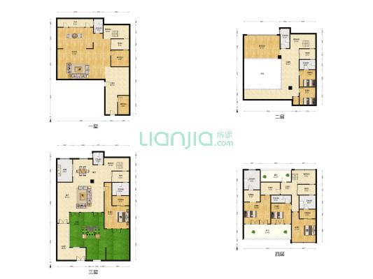禾院 6室2厅8卫 397平方