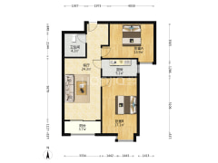 此房精装格局好不影响采光交通便利配套设施齐全-涿州翡翠滨江户型图