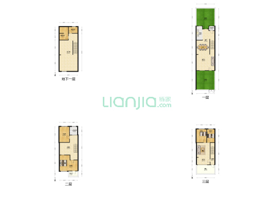 挪威森林 4室3厅2卫 186平方