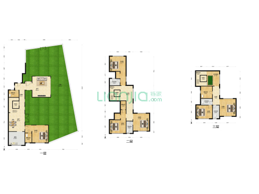致地龙熙台 7室2厅4卫 351平方
