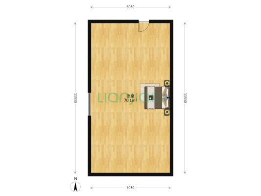 石马小区 1室0厅0卫 64平方