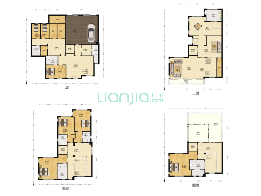 堤园 7室3厅7卫 505平方