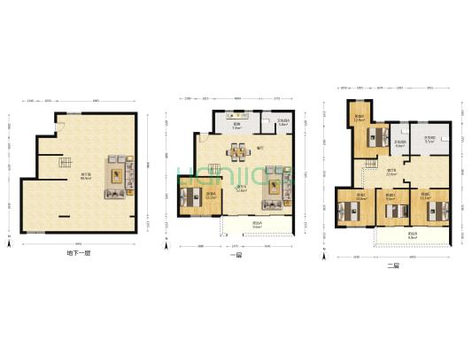 湖境和庐 5室2厅3卫 327平方