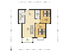 小区位于华阳路北 精装修没住过-涿州北京理想城户型图