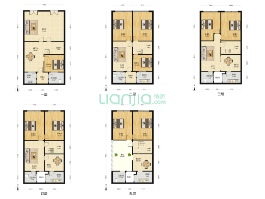 商贸城社区 10室8厅5卫 247平方