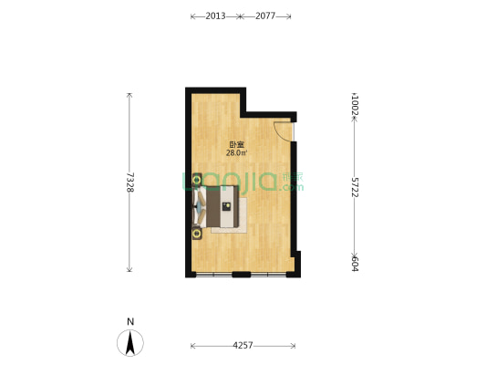 润嘉公园道 1室0厅0卫 140平方