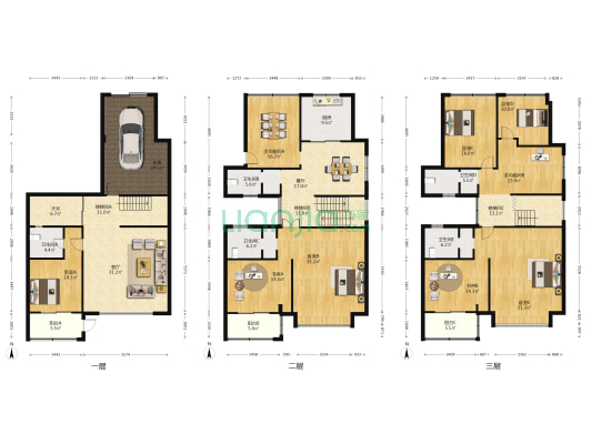金汇园 9室2厅5卫 316平方