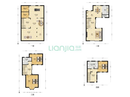 莱英郡 3室2厅3卫 295平方