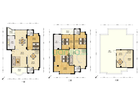 阳光新邨 4室4厅5卫 231平方