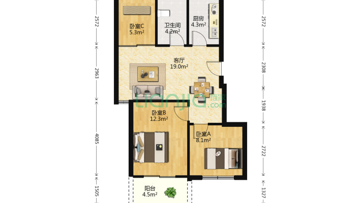 桃源五邨二手房实景图