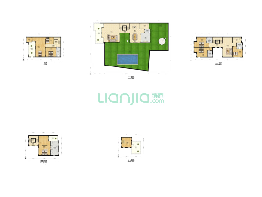 江山麓府 7室3厅6卫 392平方