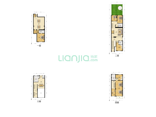 诸子阶 5室2厅5卫 284平方