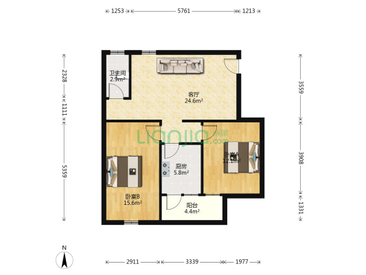 新芬路一巷 2室1厅1卫 74平方