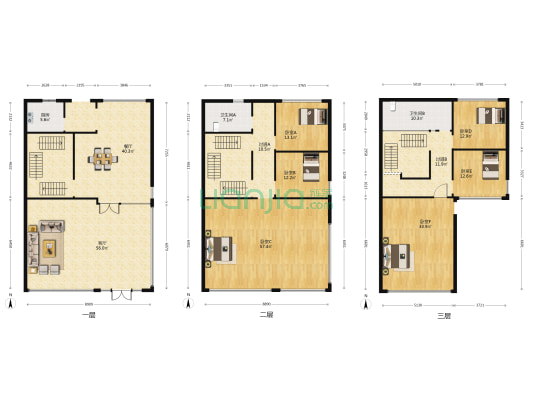 力高雍华年 6室2厅2卫 225平方