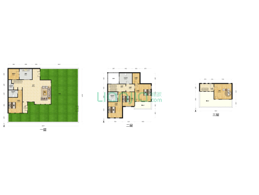盘龙谷中区 5室1厅4卫 216平方