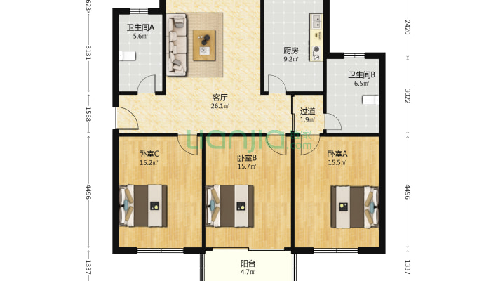 玉兰四村二手房实景图