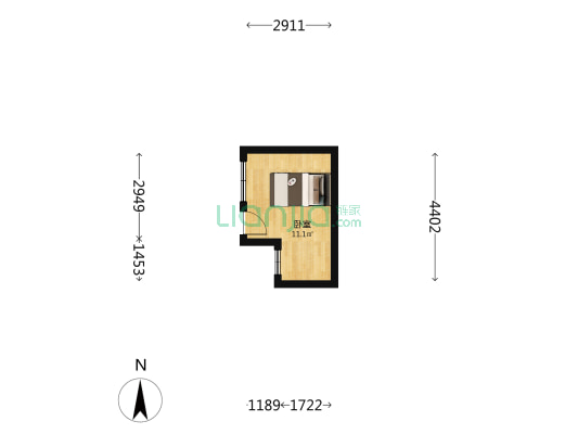 西七路259号 1室0厅0卫 15平方