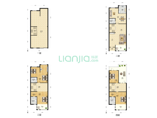 勤新科技创业园 4室2厅4卫 397平方