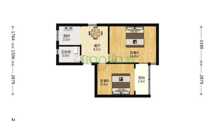 临汾小区二手房实景图