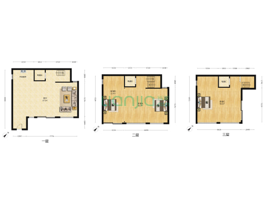 悦荟天地 3室1厅0卫 133平方