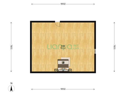 启明二马路 1室0厅0卫 74平方