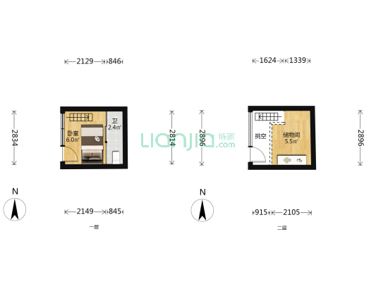 五道营胡同 1室0厅1卫 12平方