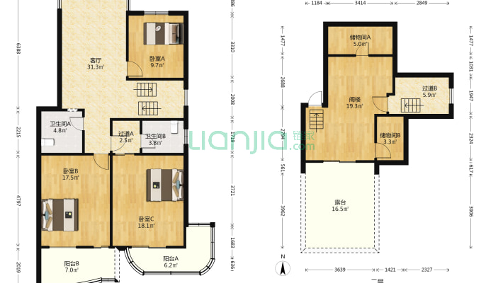湖滨公寓小区二手房实景图