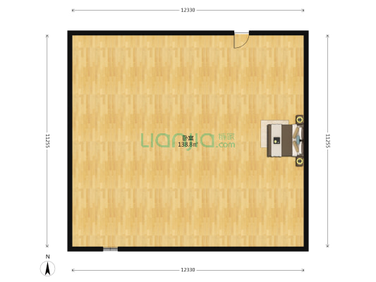 寺贝楼 1室0厅0卫 117平方