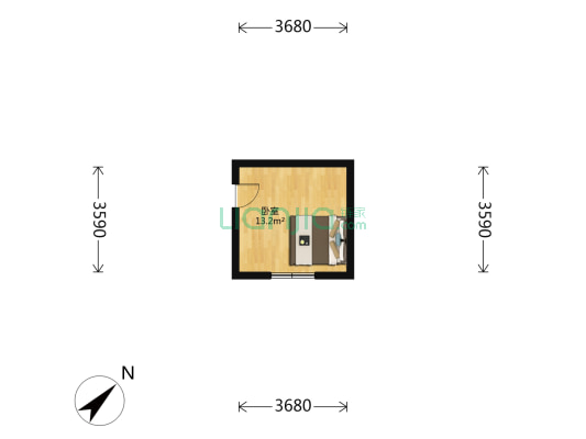 五爱里 1室0厅0卫 30平方