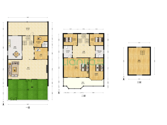 丽景花苑 6室1厅3卫 240平方