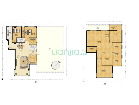 泰和大厦 4室1厅2卫 235平方