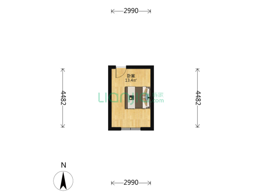马场道56号 1室0厅0卫 26平方