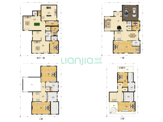 优山美地A区 7室1厅9卫 862平方