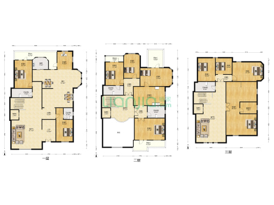 青岛印象金沙滩 11室3厅5卫 441平方