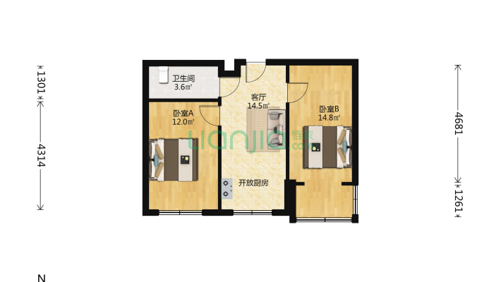 金泰嘉园二手房实景图